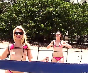Stunning best friends get fucked